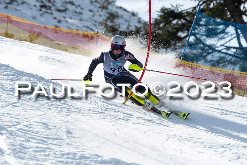 FIS Slalom Herren, Bay. Jugendmeisterschaft, 12.02.2023