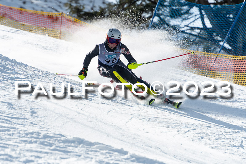 FIS Slalom Herren, Bay. Jugendmeisterschaft, 12.02.2023