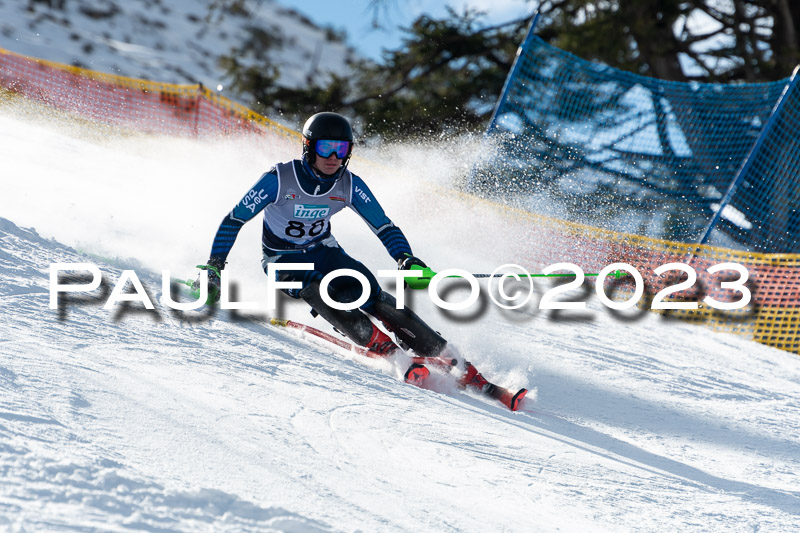 FIS Slalom Herren, Bay. Jugendmeisterschaft, 12.02.2023