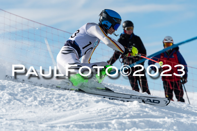 FIS Slalom Herren, Bay. Jugendmeisterschaft, 12.02.2023