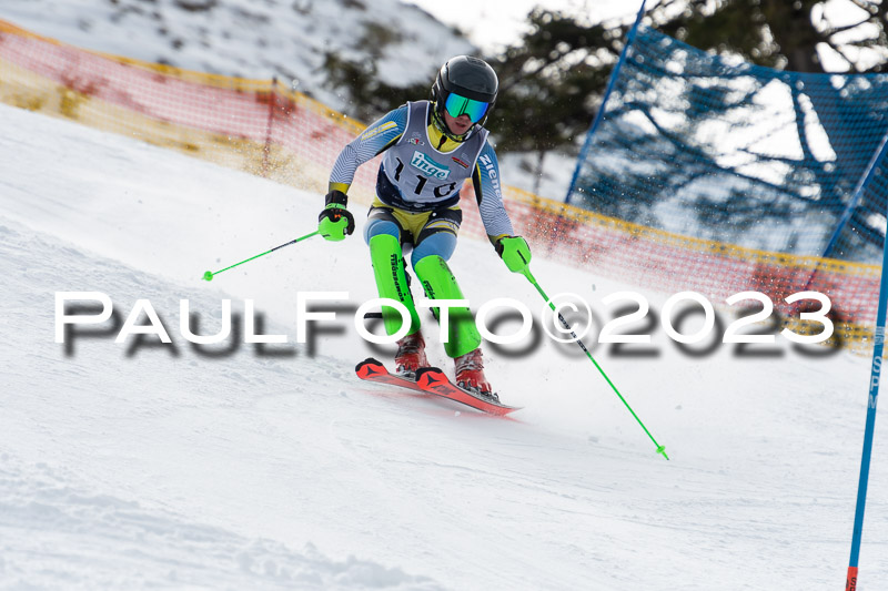FIS Slalom Herren, Bay. Jugendmeisterschaft, 12.02.2023