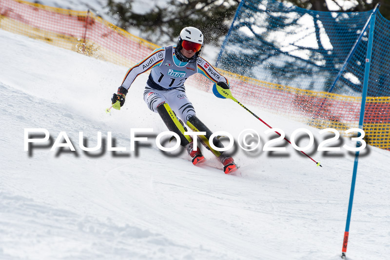 FIS Slalom Herren, Bay. Jugendmeisterschaft, 12.02.2023