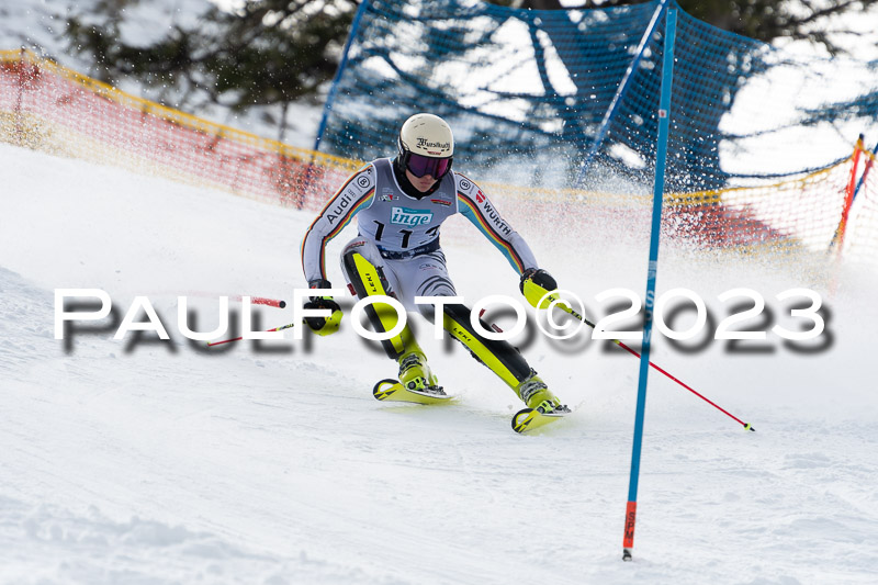 FIS Slalom Herren, Bay. Jugendmeisterschaft, 12.02.2023