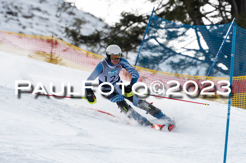 FIS Slalom Herren, Bay. Jugendmeisterschaft, 12.02.2023