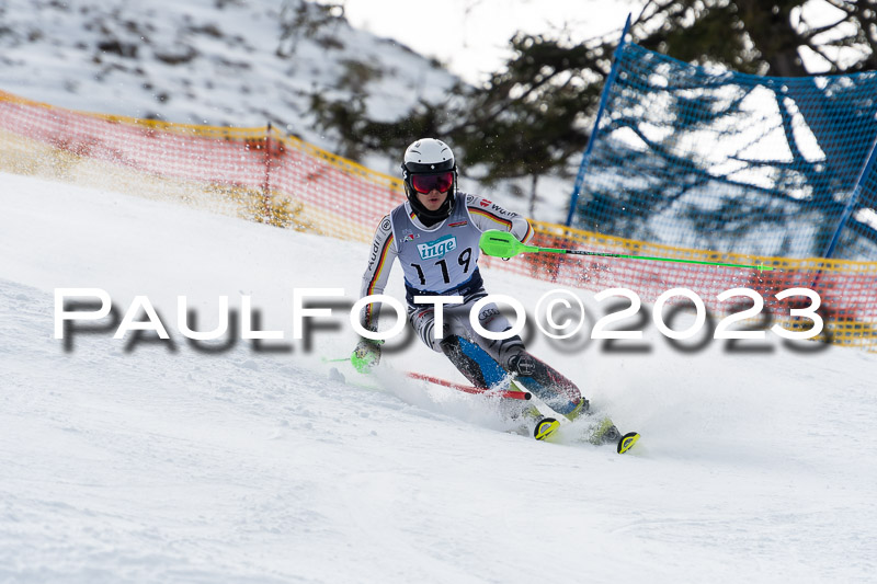FIS Slalom Herren, Bay. Jugendmeisterschaft, 12.02.2023