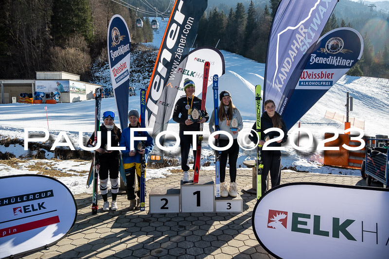 DSV ELK Schülercup Alpin U16  2x SG, 12.02.2023