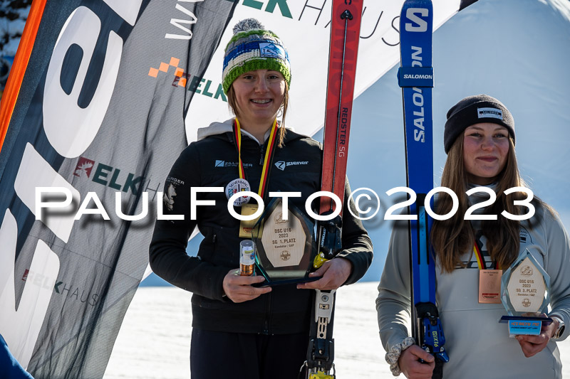 DSV ELK Schülercup Alpin U16  2x SG, 12.02.2023