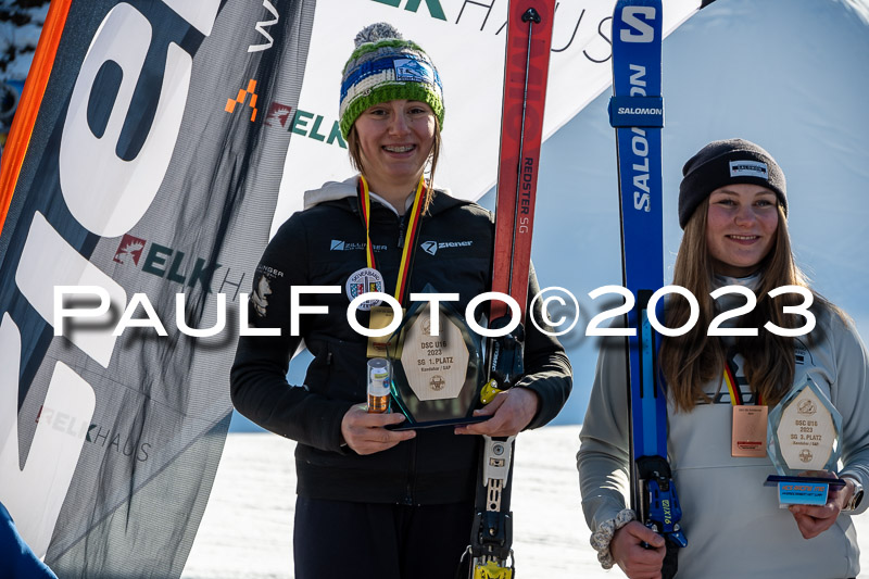 DSV ELK Schülercup Alpin U16  2x SG, 12.02.2023