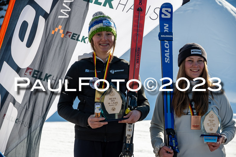 DSV ELK Schülercup Alpin U16  2x SG, 12.02.2023