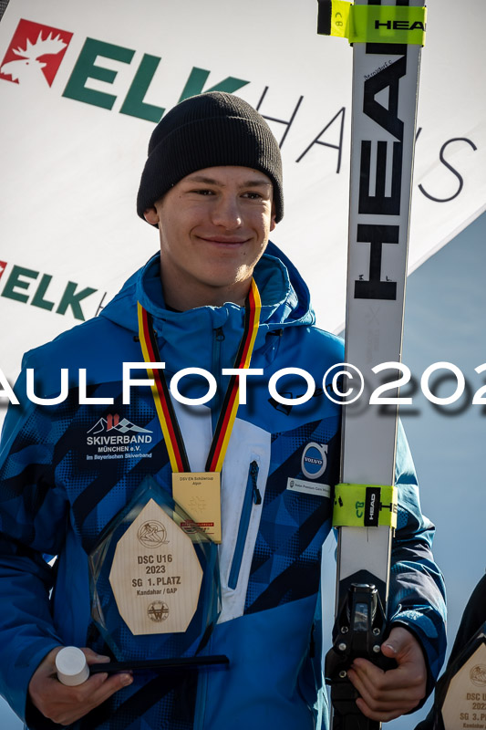 DSV ELK Schülercup Alpin U16  2x SG, 12.02.2023
