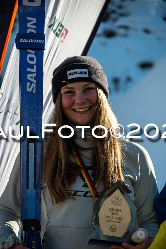 DSV ELK Schülercup Alpin U16  2x SG, 12.02.2023