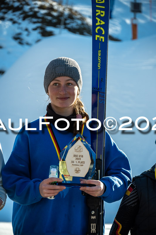 DSV ELK Schülercup Alpin U16  2x SG, 12.02.2023