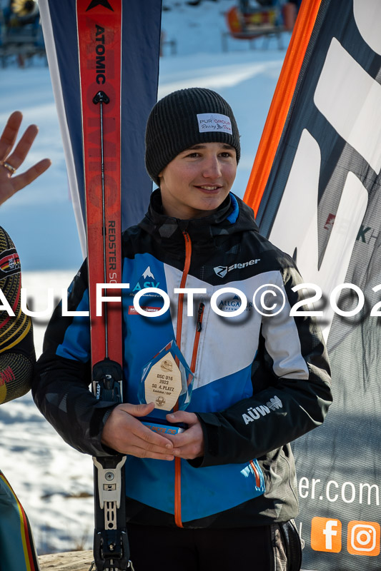DSV ELK Schülercup Alpin U16  2x SG, 12.02.2023