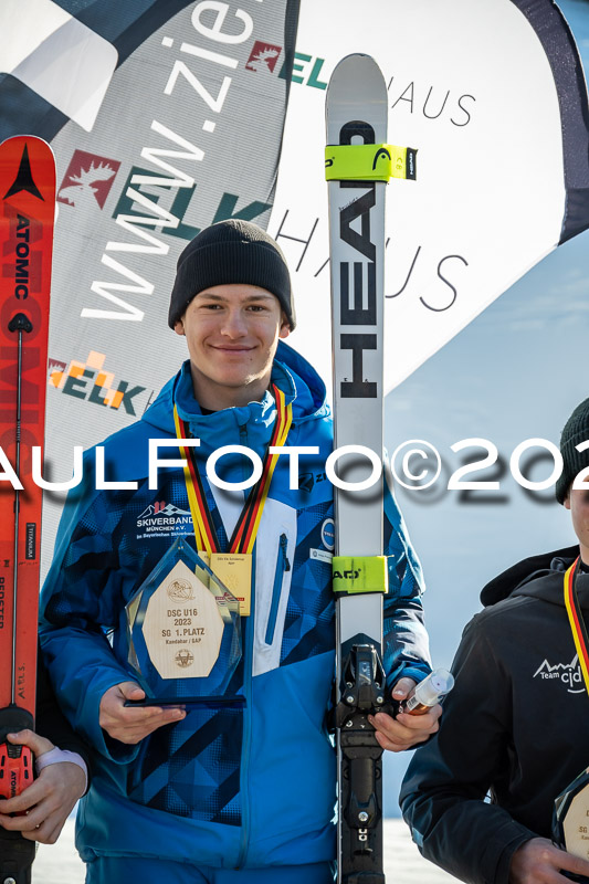 DSV ELK Schülercup Alpin U16  2x SG, 12.02.2023