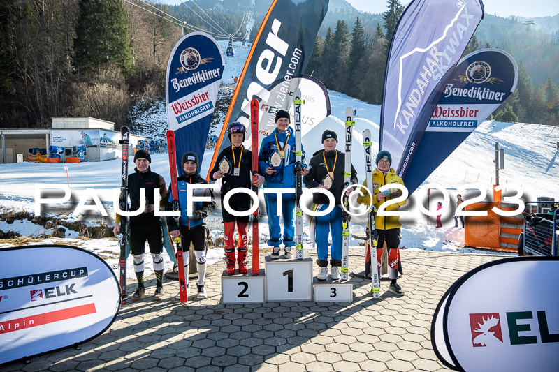 DSV ELK Schülercup Alpin U16  2x SG, 12.02.2023