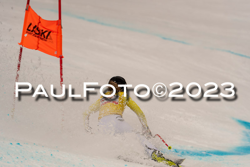 NJC + FIS, Super-G, Damen , 17.02.2023