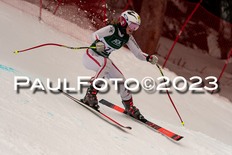 NJC + FIS, Super-G, Damen , 17.02.2023