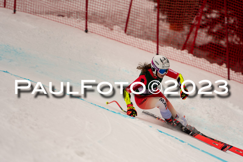 NJC + FIS, Super-G, Damen , 17.02.2023