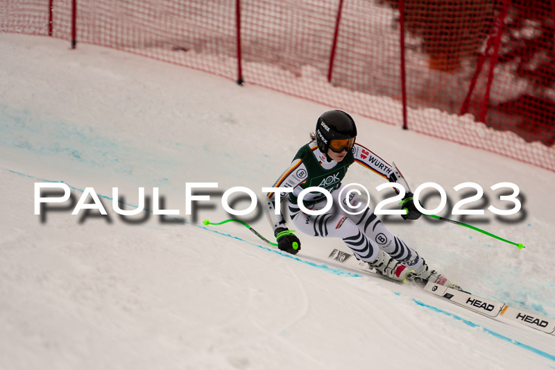 NJC + FIS, Super-G, Damen , 17.02.2023