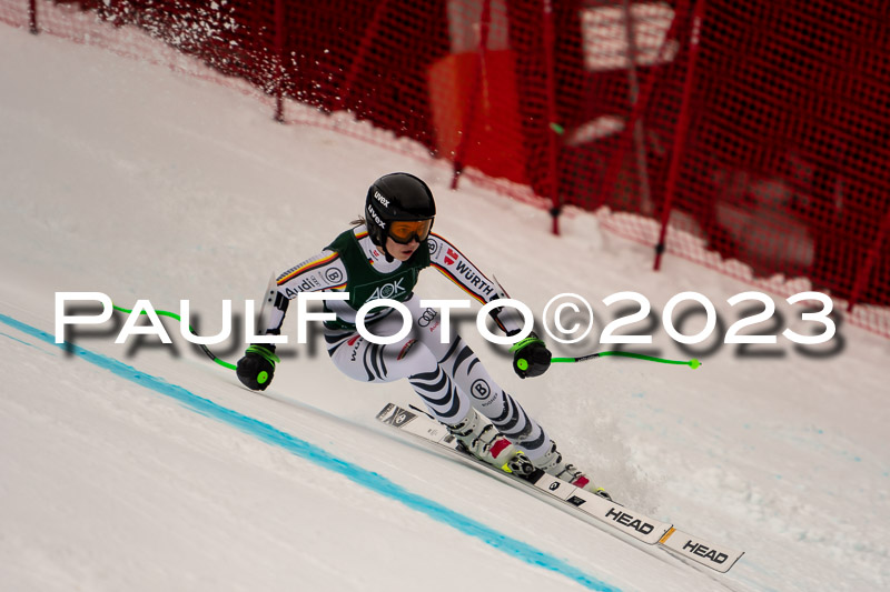 NJC + FIS, Super-G, Damen , 17.02.2023