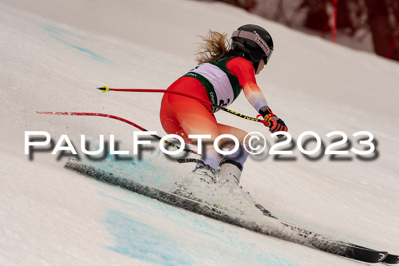 NJC + FIS, Super-G, Damen , 17.02.2023