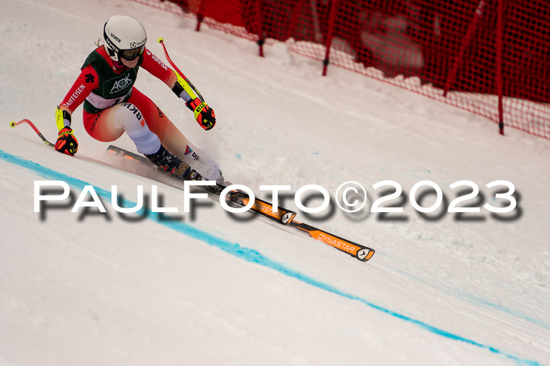 NJC + FIS, Super-G, Damen , 17.02.2023