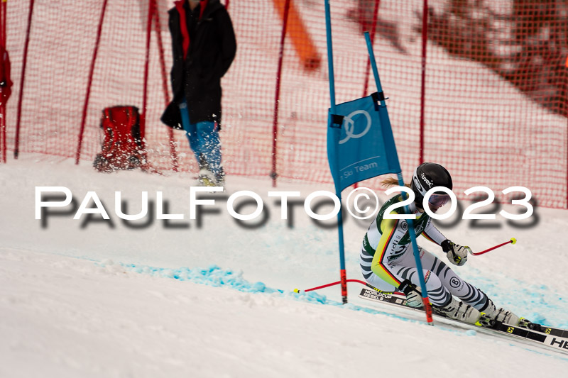 NJC + FIS, Super-G, Damen , 17.02.2023