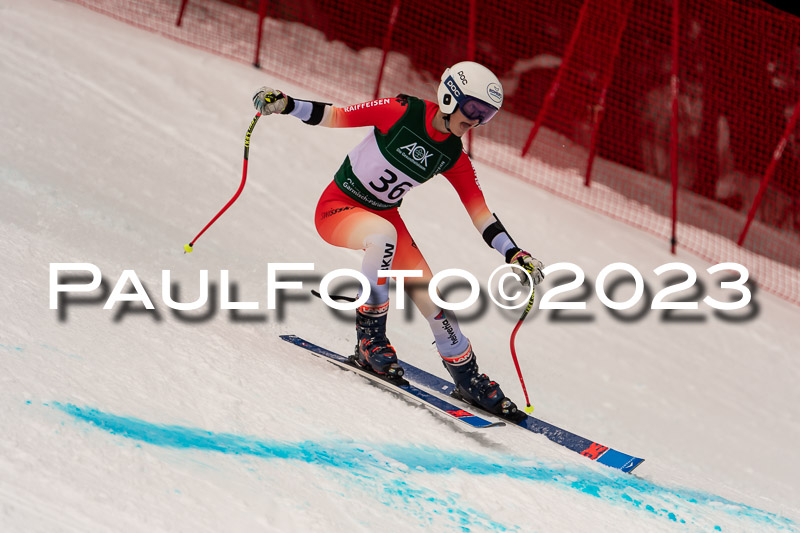 NJC + FIS, Super-G, Damen , 17.02.2023