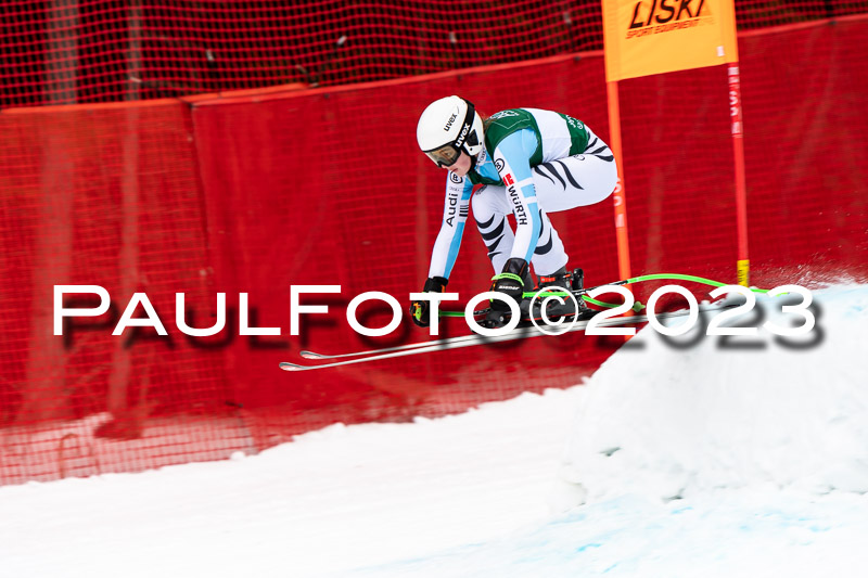 NJC + FIS, Super-G, Damen , 17.02.2023