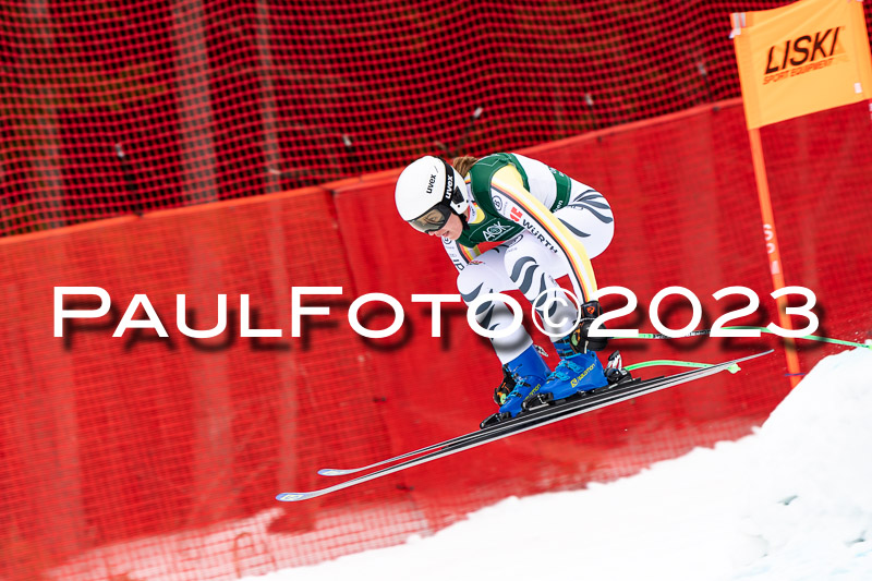 NJC + FIS, Super-G, Damen , 17.02.2023