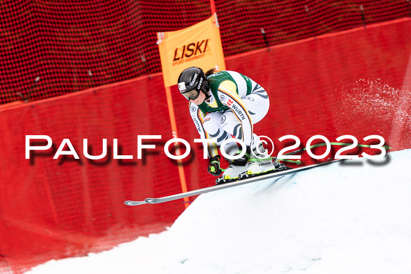 NJC + FIS, Super-G, Damen , 17.02.2023