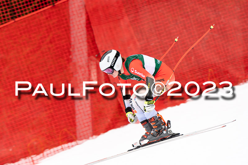 NJC + FIS, Super-G, Damen , 17.02.2023