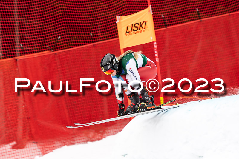 NJC + FIS, Super-G, Damen , 17.02.2023
