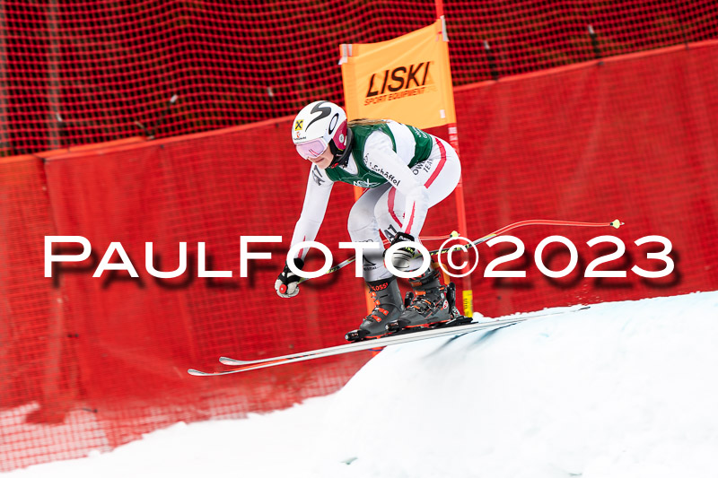 NJC + FIS, Super-G, Damen , 17.02.2023