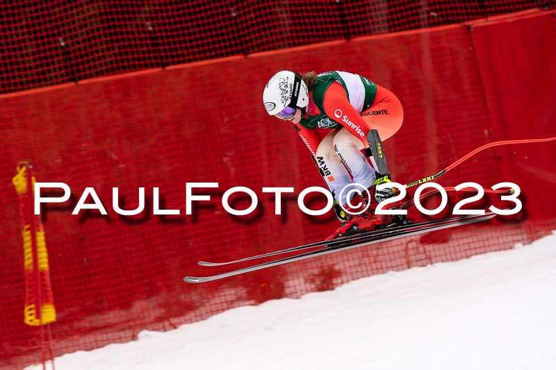 NJC + FIS, Super-G, Damen , 17.02.2023