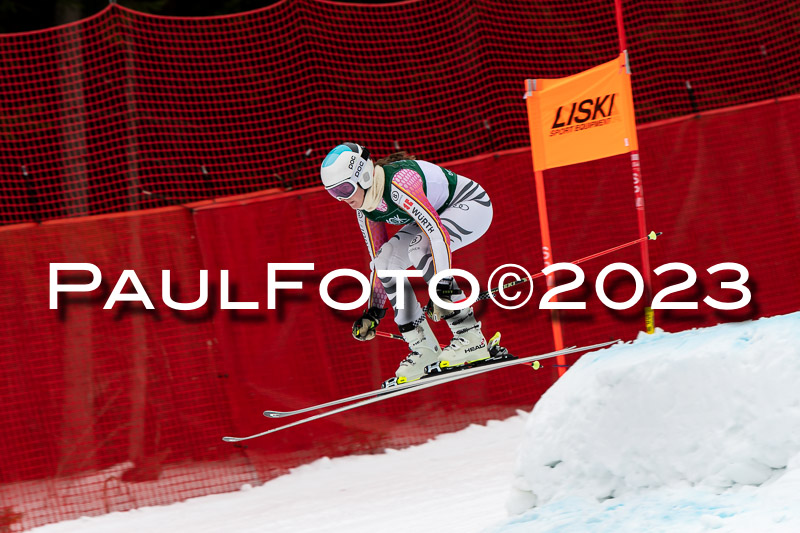 NJC + FIS, Super-G, Damen , 17.02.2023
