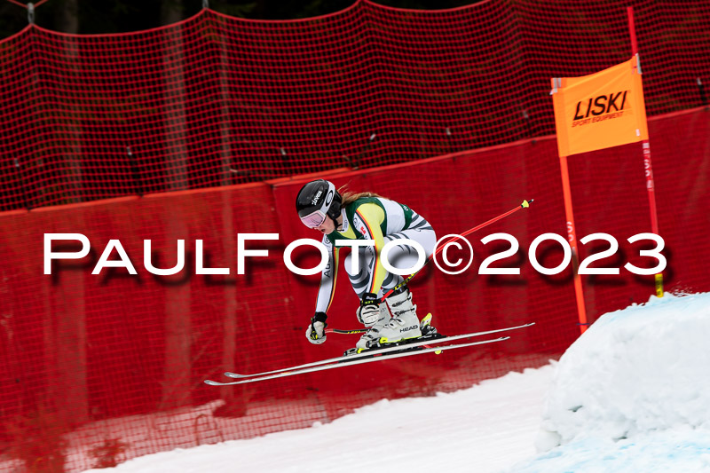 NJC + FIS, Super-G, Damen , 17.02.2023