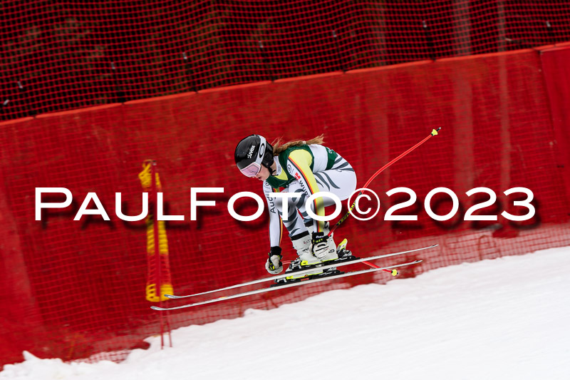 NJC + FIS, Super-G, Damen , 17.02.2023