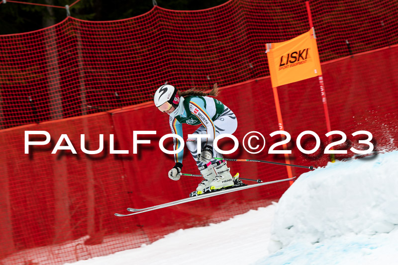 NJC + FIS, Super-G, Damen , 17.02.2023