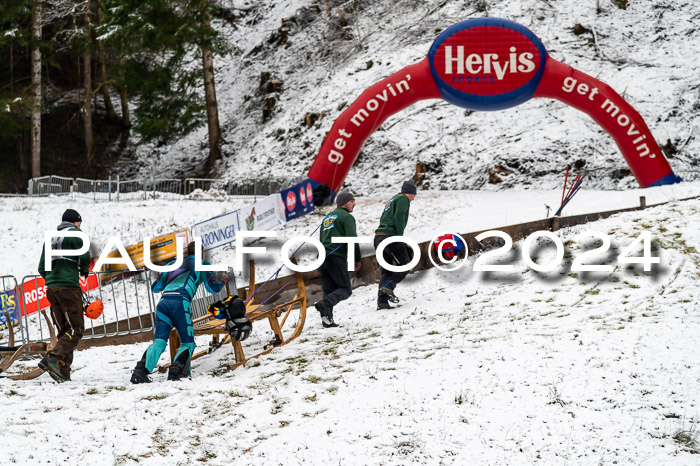 53. Hornschlittenrennen Partenkirchen, 06.01.2024