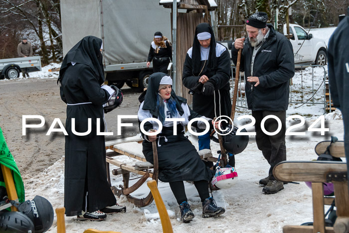 53. Hornschlittenrennen Partenkirchen, 06.01.2024