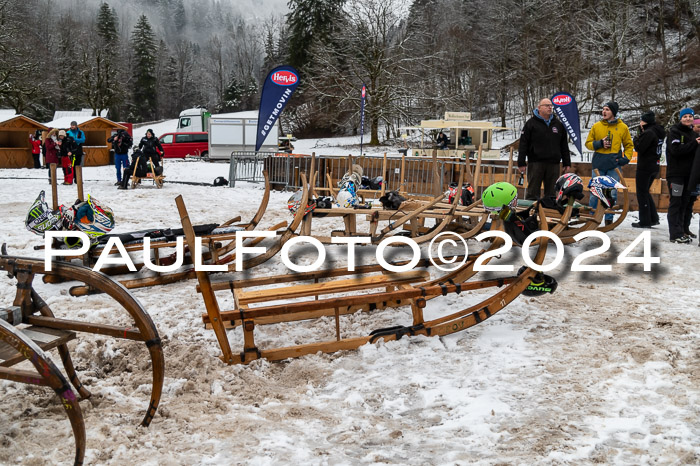 53. Hornschlittenrennen Partenkirchen, 06.01.2024