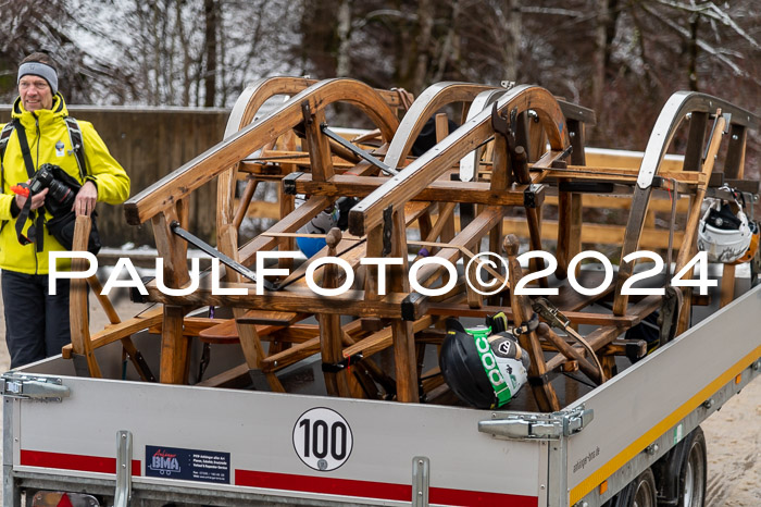 53. Hornschlittenrennen Partenkirchen, 06.01.2024