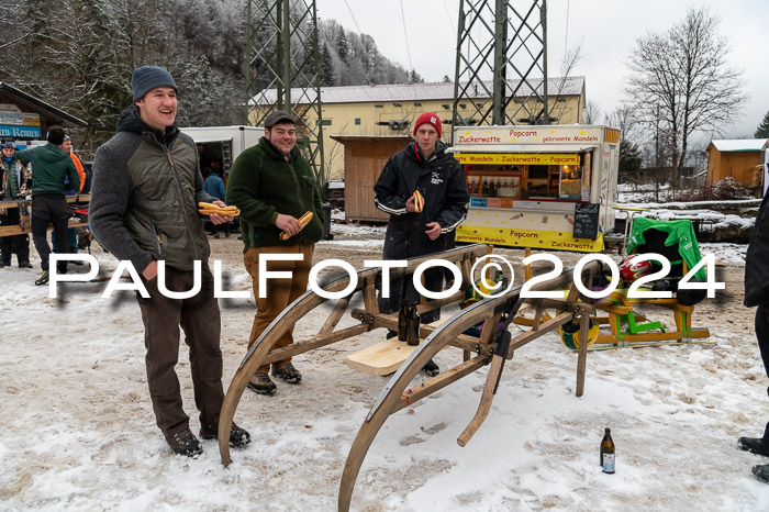 53. Hornschlittenrennen Partenkirchen, 06.01.2024