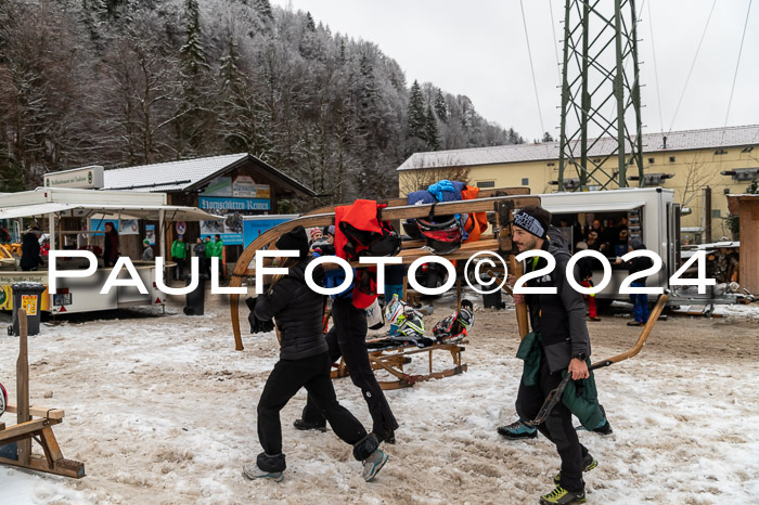 53. Hornschlittenrennen Partenkirchen, 06.01.2024