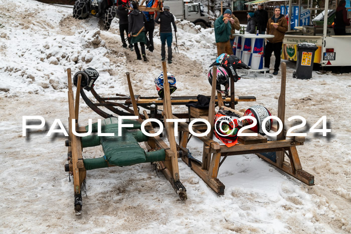 53. Hornschlittenrennen Partenkirchen, 06.01.2024
