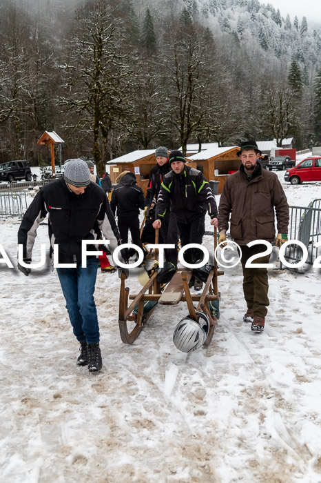 53. Hornschlittenrennen Partenkirchen, 06.01.2024