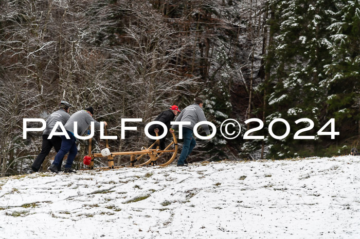 53. Hornschlittenrennen Partenkirchen, 06.01.2024