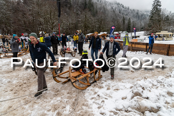 53. Hornschlittenrennen Partenkirchen, 06.01.2024