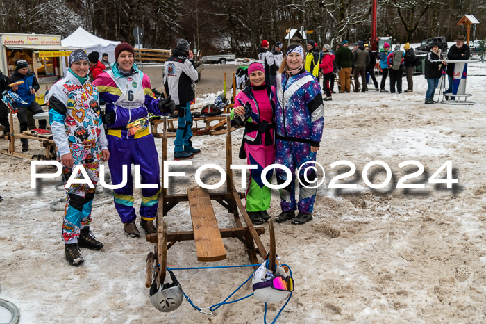 53. Hornschlittenrennen Partenkirchen, 06.01.2024